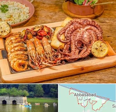 رستوران دریایی در عباس آباد