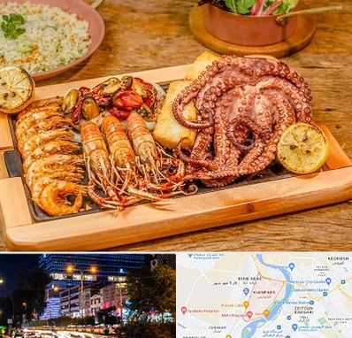 رستوران دریایی در کیانپارس اهواز