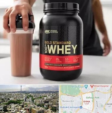 فروشگاه مکمل ورزشی در گیشا 