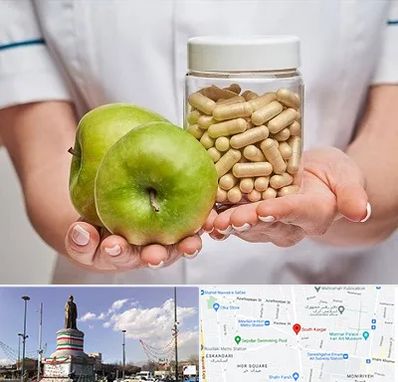 فروشگاه مکمل تغذیه در کارگر جنوبی