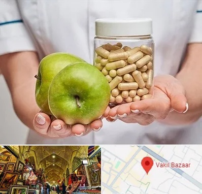 فروشگاه مکمل تغذیه در بازار وکیل شیراز