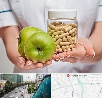 فروشگاه مکمل تغذیه در بلوار فرحزادی
