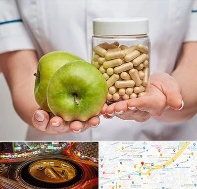 فروشگاه مکمل تغذیه در میدان ولیعصر