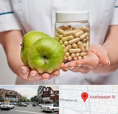 فروشگاه مکمل تغذیه در خیابان آذربایجان