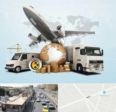 شرکت واردات و صادرات در خیابان دماوند