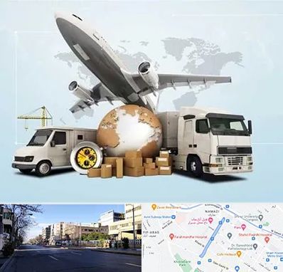 شرکت واردات و صادرات در خیابان ملاصدرا شیراز