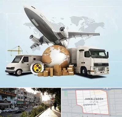 شرکت واردات و صادرات در خیابان جمالزاده