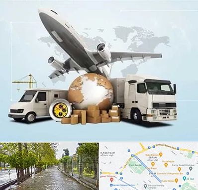 شرکت واردات و صادرات در خیابان ارم شیراز