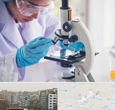 آزمایشگاه در محمد شهر کرج