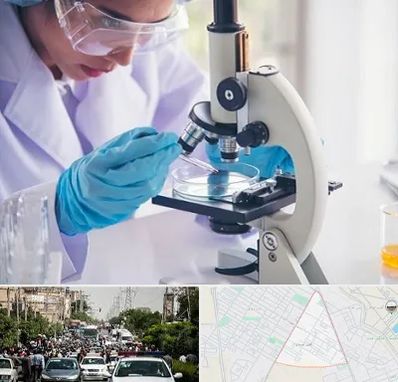 آزمایشگاه در سیدی مشهد