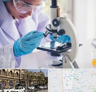 آزمایشگاه در منطقه 11 تهران