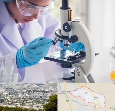 آزمایشگاه در یاسوج