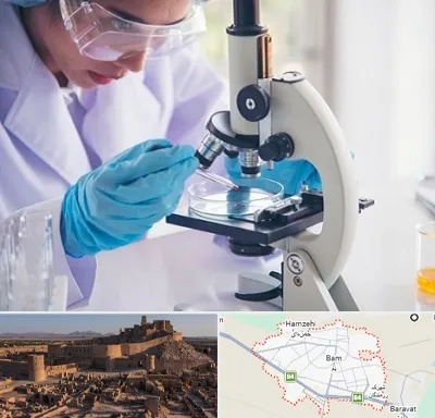 آزمایشگاه در بم