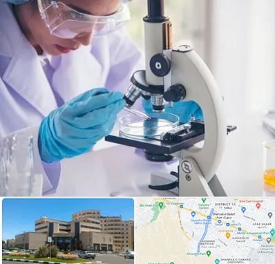 آزمایشگاه در صیاد شیرازی مشهد