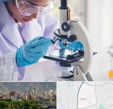 آزمایشگاه در جمشیدیه