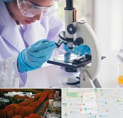 آزمایشگاه در منطقه 6 تهران