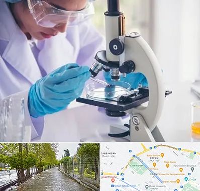 آزمایشگاه در خیابان ارم شیراز