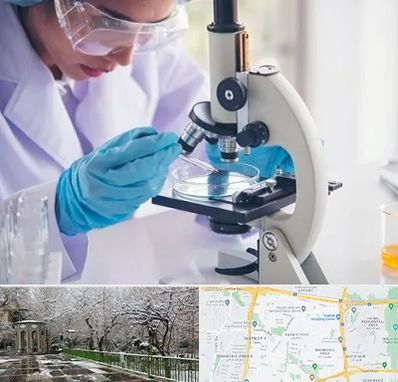 آزمایشگاه در باغ فیض