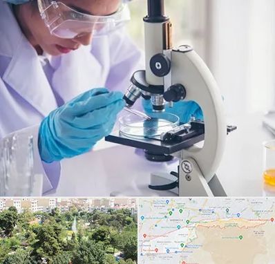 آزمایشگاه در منطقه 13 تهران