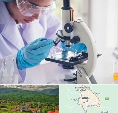 آزمایشگاه در آمل