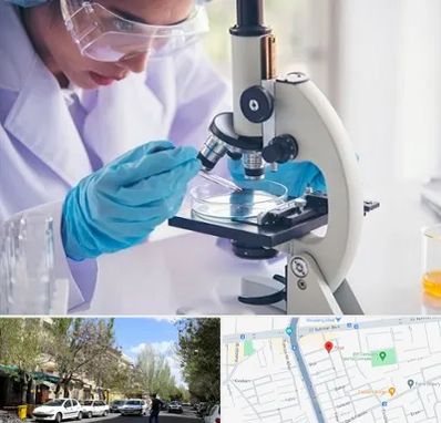 آزمایشگاه در کوی فیروز تبریز