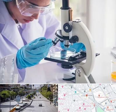 آزمایشگاه در خیابان زند شیراز