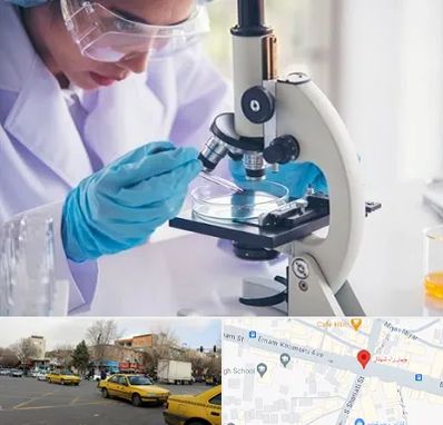آزمایشگاه در شهناز تبریز
