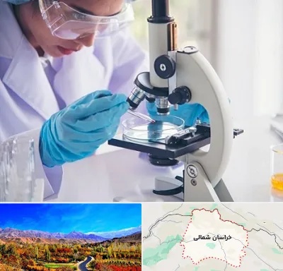 آزمایشگاه در خراسان شمالی