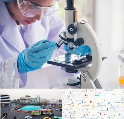 آزمایشگاه در میدان انقلاب