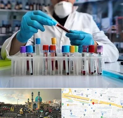 آزمایشگاه خون در رسالت