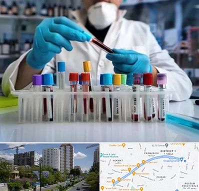 آزمایشگاه خون در اندرزگو