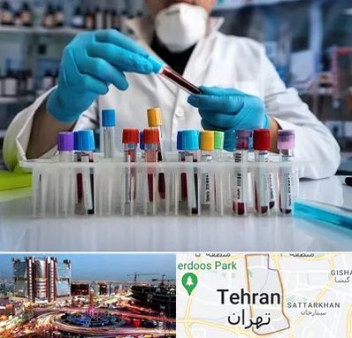 آزمایشگاه خون در صادقیه