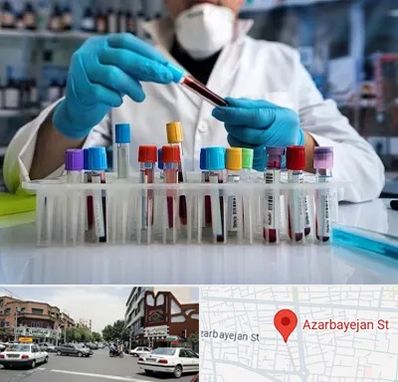 آزمایشگاه خون در خیابان آذربایجان