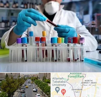 آزمایشگاه خون در شهران