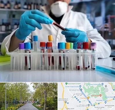 آزمایشگاه خون در قدوسی غربی شیراز