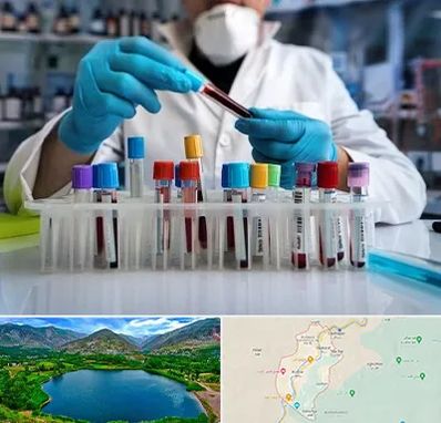 آزمایشگاه خون در رودبار