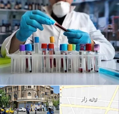 آزمایشگاه خون در لاله زار