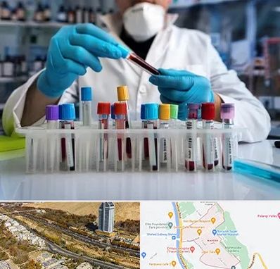 آزمایشگاه خون در خیابان نیایش شیراز