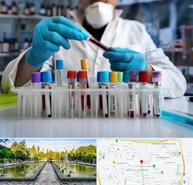 آزمایشگاه خون در سرسبز