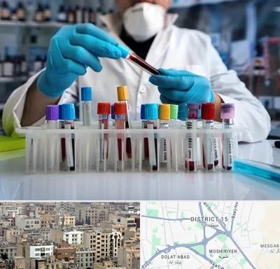 آزمایشگاه خون در جنوب شرق تهران