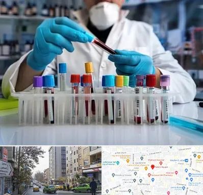 آزمایشگاه خون در فاطمی