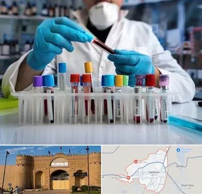 آزمایشگاه خون در ایرانشهر