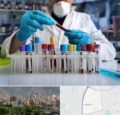 آزمایشگاه خون در جمشیدیه