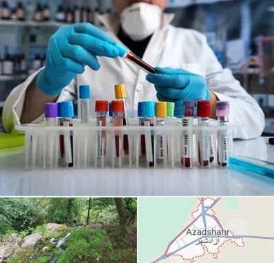 آزمایشگاه خون در آزادشهر