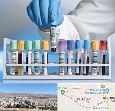 آزمایشگاه شبانه روزی در شهرک گلستان شیراز