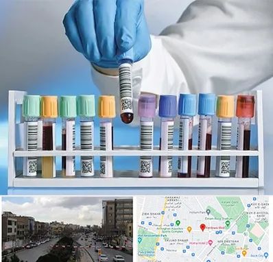 آزمایشگاه شبانه روزی در بلوار فردوسی مشهد