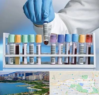 آزمایشگاه شبانه روزی در منطقه 22 تهران