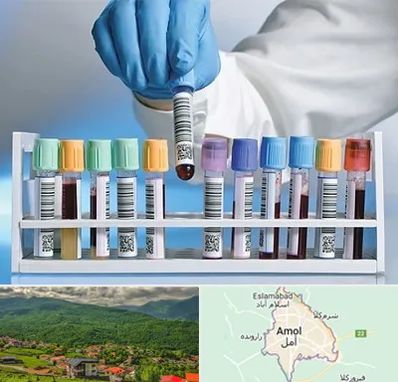 آزمایشگاه شبانه روزی در آمل