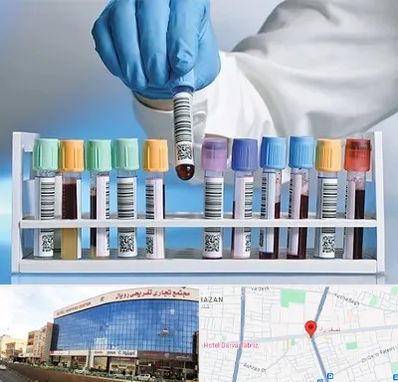 آزمایشگاه شبانه روزی در نصف راه تبریز