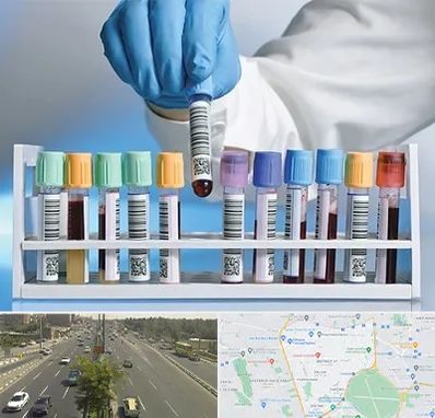 آزمایشگاه شبانه روزی در منطقه 17 تهران